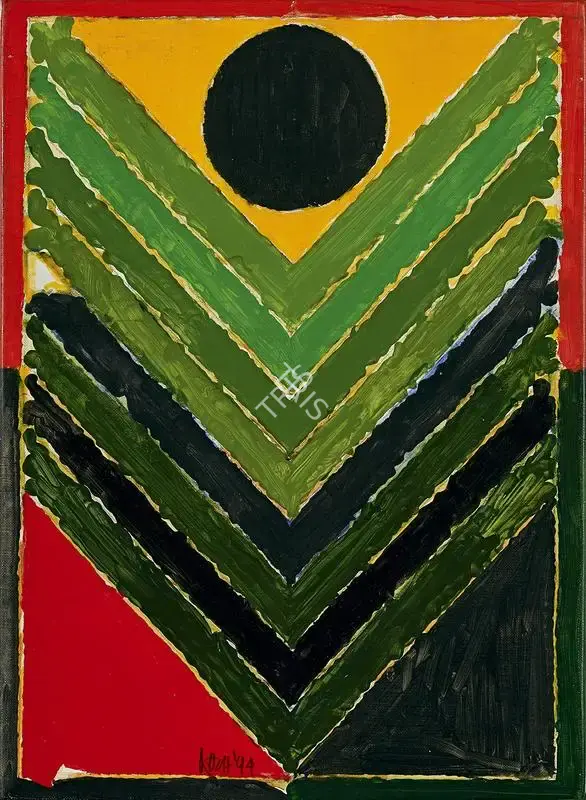 Raza, S.H. (Artist). Tree, 1994 | Painting