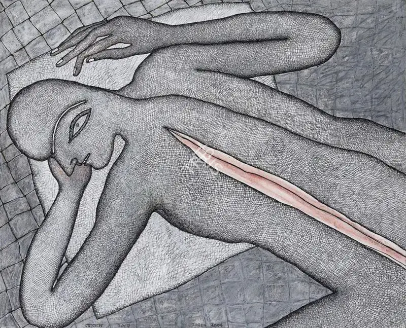 Chowdhury, Jogen (Artist). Untitled, 2004 | Painting