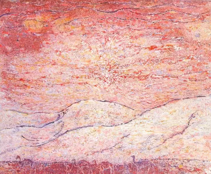 Hebbar, K.K. (Artist). Song Of The Desert, 1979 | Painting