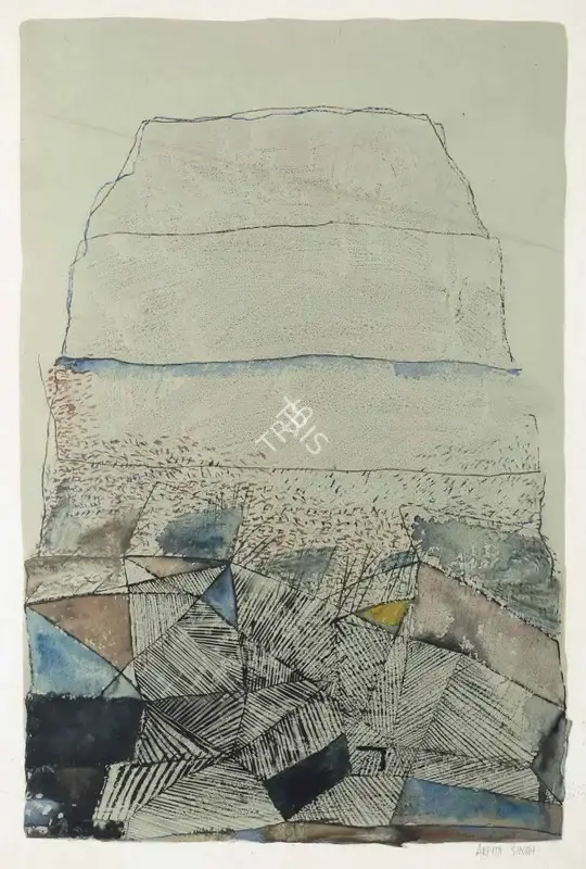 Singh, Arpita (Artist). Untitled, c.1970s | Painting