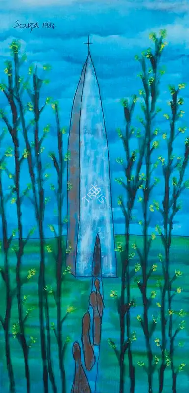 Souza, F.N. (Artist). Ave Maria, 1984 | Painting