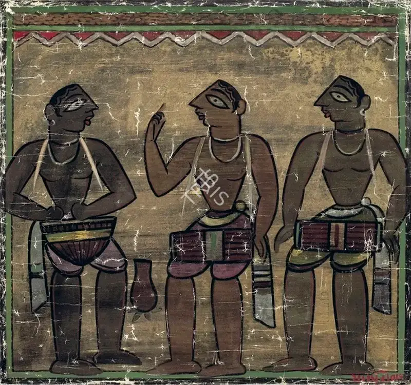 Roy, Jamini (Artist). Untitled, n.d. | Painting