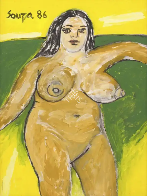 Souza, F.N. (Artist). Untitled, 1986 | Painting