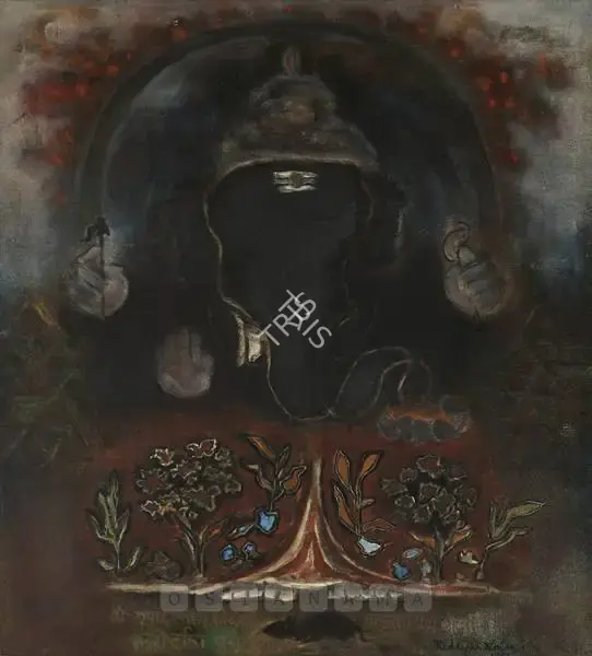 Naidu, Reddeppa (Artist). Ganesha, 1996 | Painting