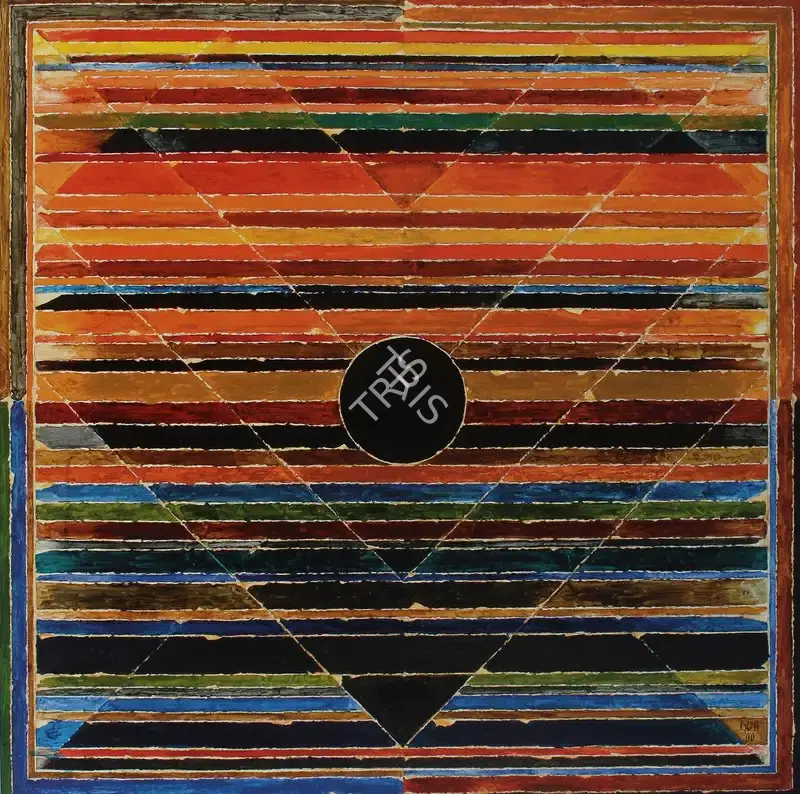 Raza, S.H. (Artist). Bhoomi, 1990 | Painting