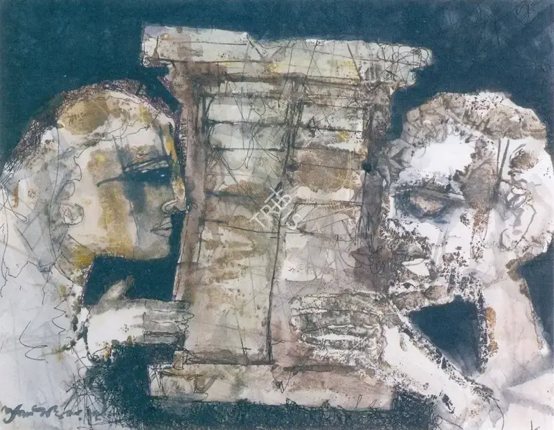 Ray, Shyamal Dutta (Artist). Untitled, 1992 | Painting