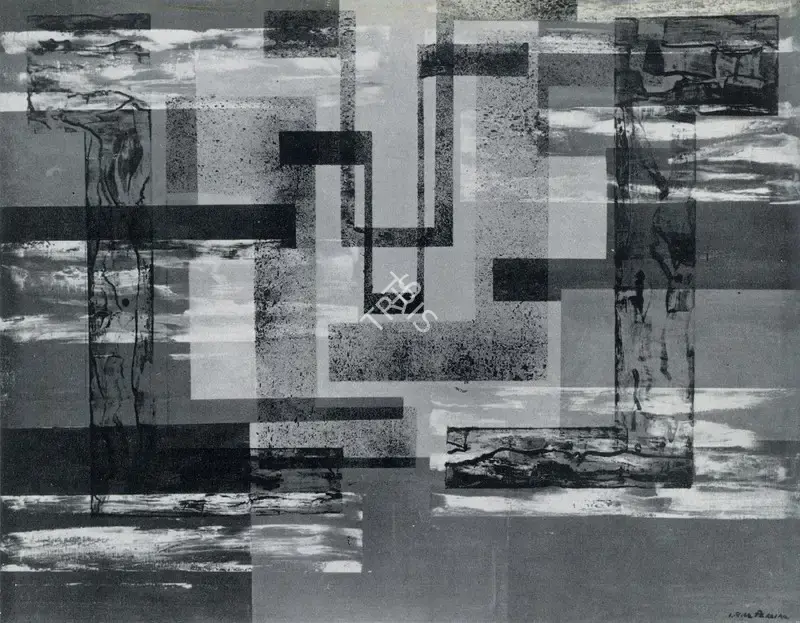 Pereira, I. Rice (Artist). Landscape of the Absolute- Gift of Richard Adler, n.d. | Painting