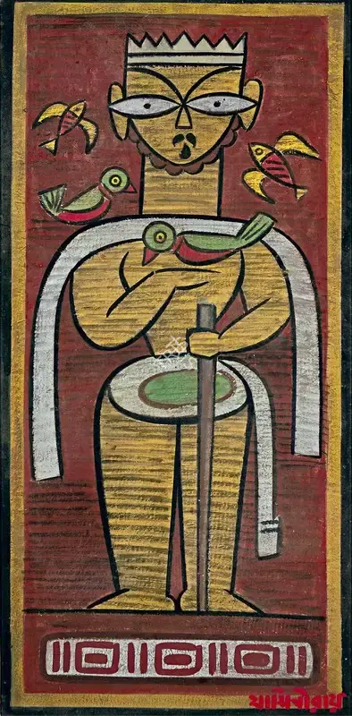 Roy, Jamini (Artist). Untitled, c.1960 | Painting