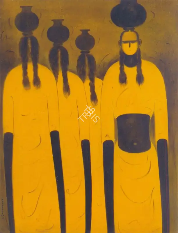 Narvekar, P.R. (Artist). Untitled. Oil on Canvas, 2006 | Painting | FineArts | 00576237