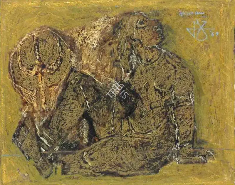 Husain, M.F. (Artist). Untitled, 1969 | Painting
