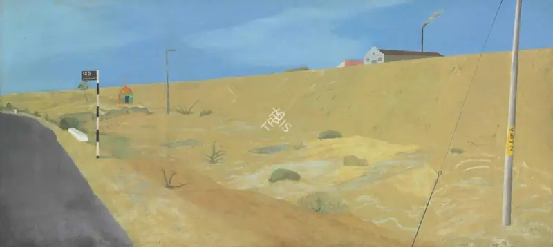 Dodiya, Atul (Artist). Dhari- 0 Km, 1988 | Painting