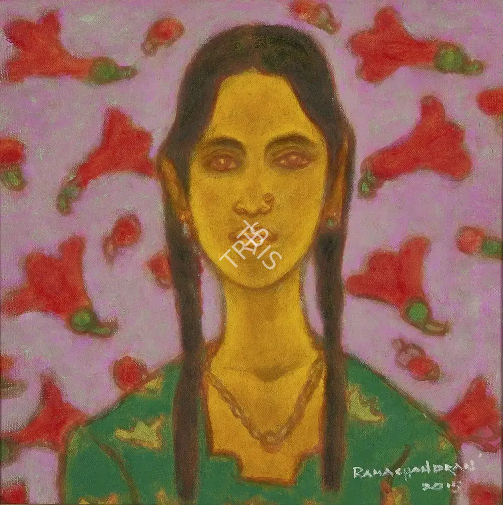 Ramachandran, A. (Artist). Untitled. Oil on canvas, 2015 | Painting | FineArts | 00547839