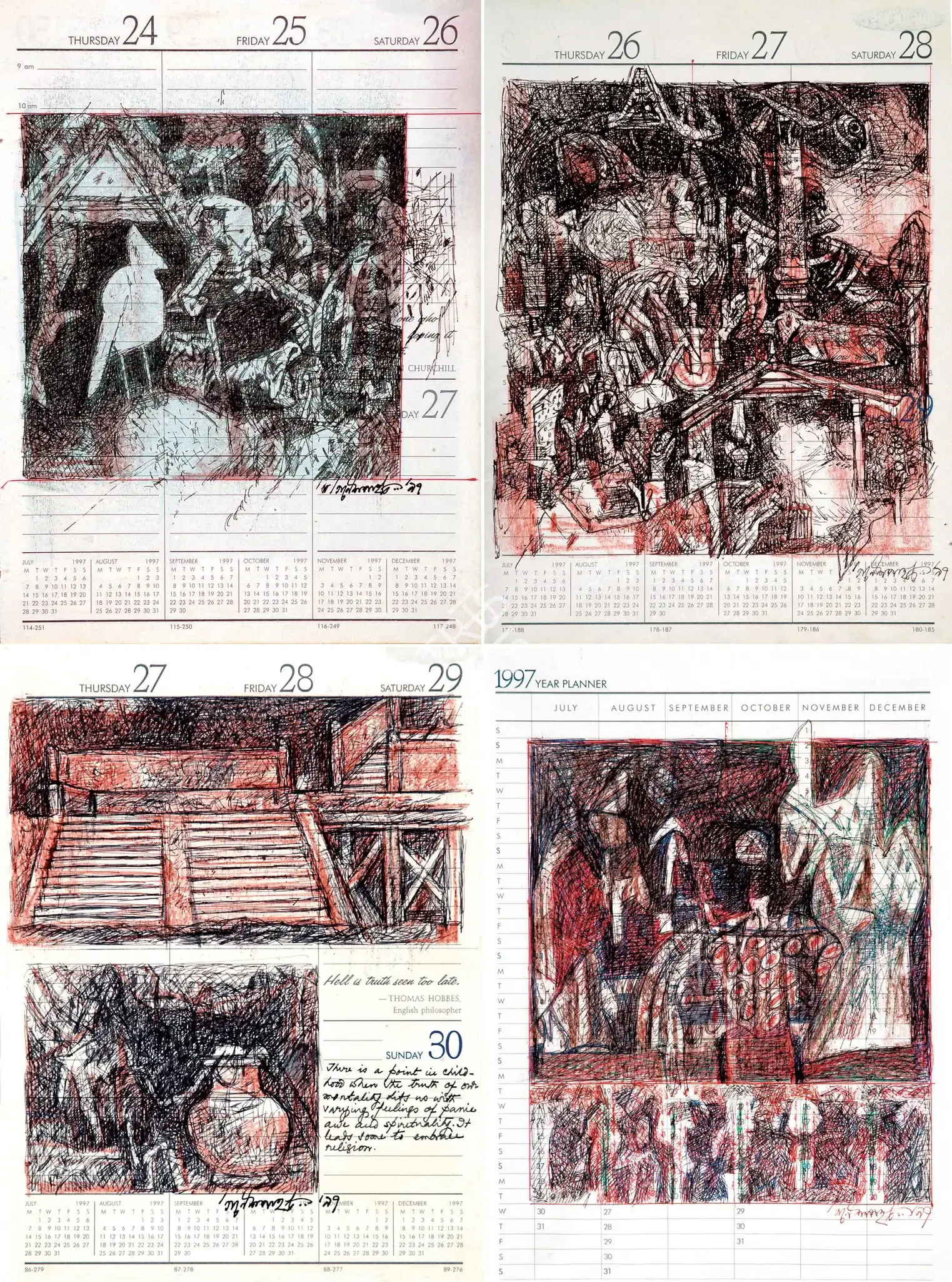 Pyne, Ganesh (Artist). Untitled, 1997 | Drawing