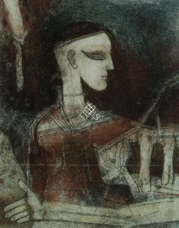 Pyne, Ganesh (Artist). Untitled, 1997 | Painting