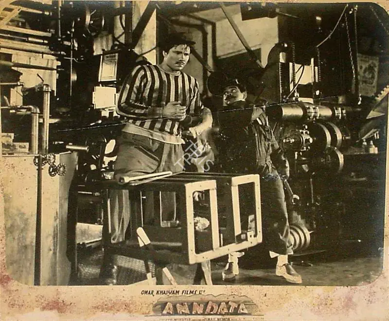 Mukhtar, Sheikh (Producer), Anndata, 1952 | Lobby Card | CinemaEducation | 00809448