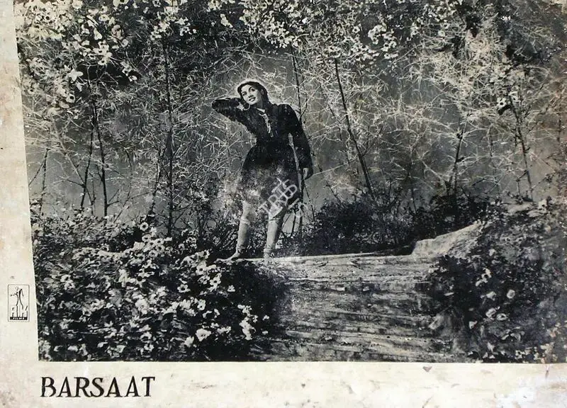 Mistry, Jal (Cinematographer), Barsaat, 1949 | Lobby Card | CinemaEducation | 00815514