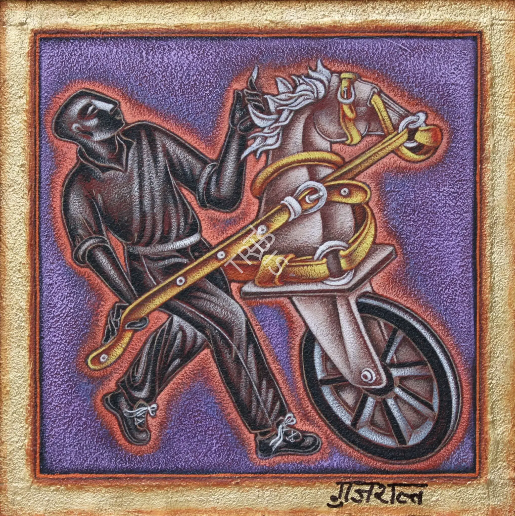 Gujral, Satish (Artist). Untitled, 2012 | Painting