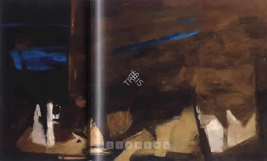 Ramkumar (Artist). Ruins, 1970 | Painting