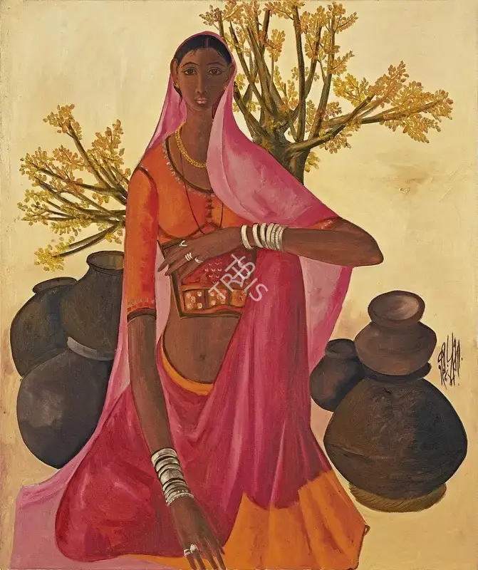 Prabha, B. (Artist). Untitled, 1984 | Painting