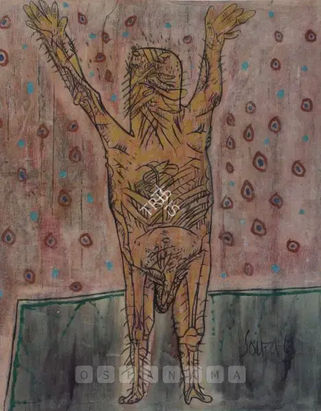 Souza, F.N. (Artist). Evolution Of Apollo, 1963 | Painting