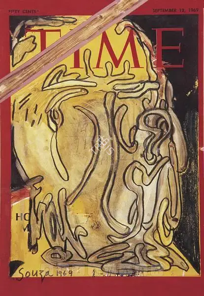 Souza, F.N. (Artist). Time, 1969 | Painting