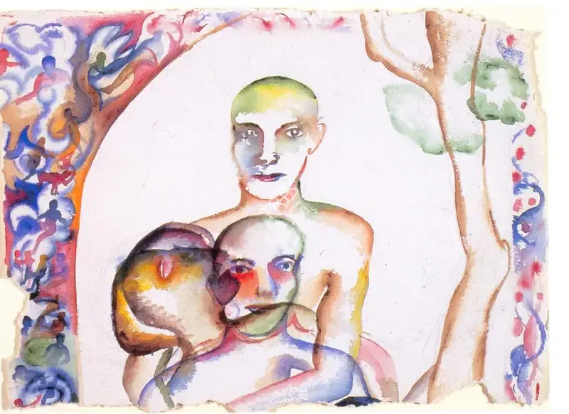 Khakhar, Bhupen (Artist). Untitled, 1988 | Painting