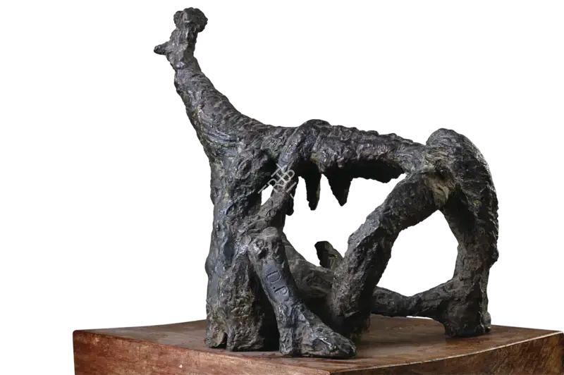 Roy Chowdhury, D.P. (Artist). Animal. Bronze, mid 1940s | Sculpture  | 00860063