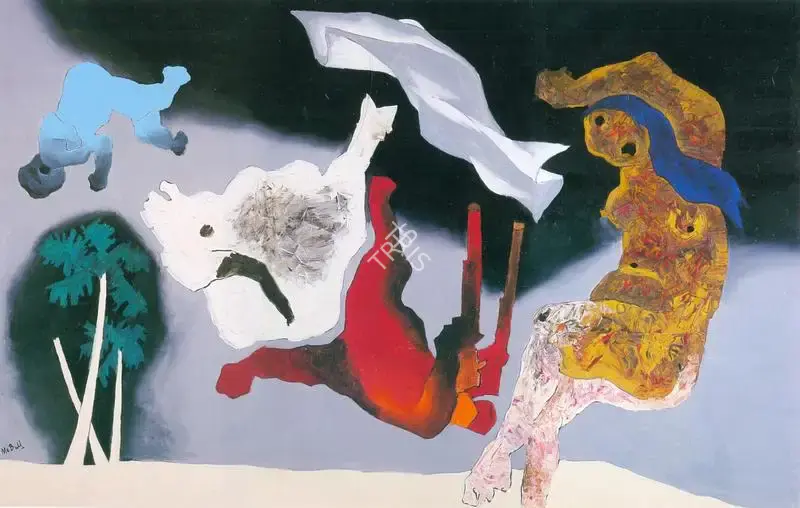 Husain, M.F. (Artist). Untitled (That Obscure Object of Desire: Assam), n.d. | Painting