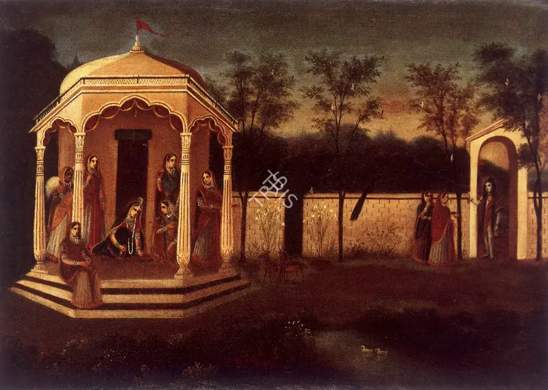 Bengal School (Artist). Shiva And Parvati, early 20th Century | Painting
