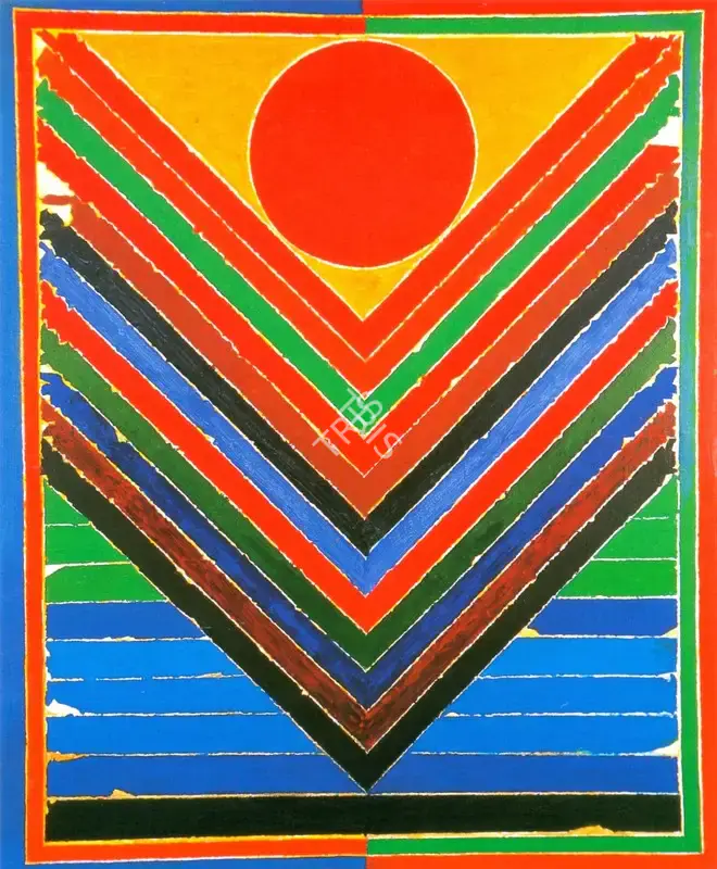 Raza, S.H. (Artist). Tree, 2001 | Painting