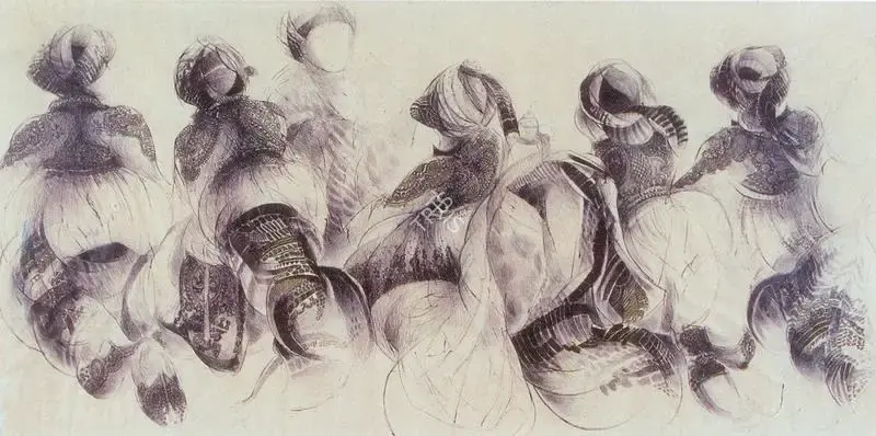 Solanki, Vrindavan (Artist). Untitled, 1981 | Painting