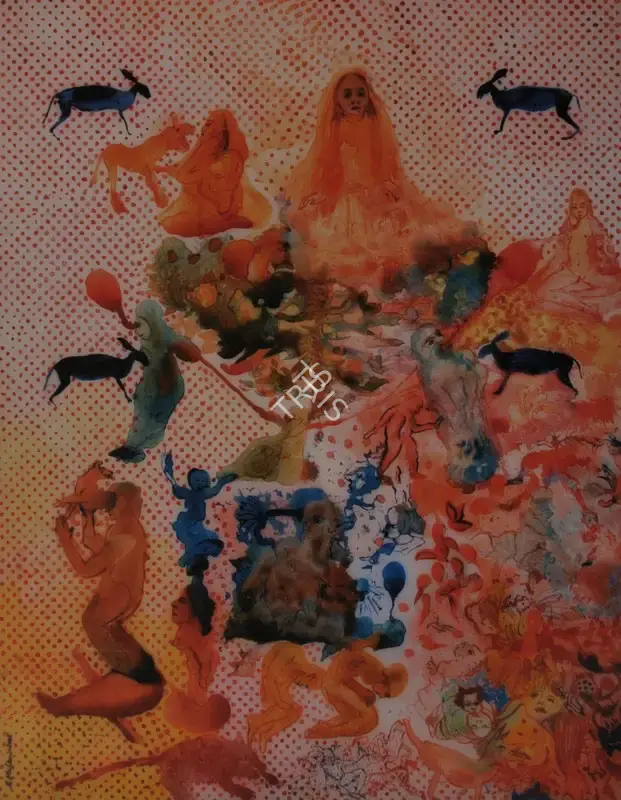 Malani, Nalini (Artist). The Alice Series. Watercolour and ink on paper, 2005 | Painting | FineArts | 00898985