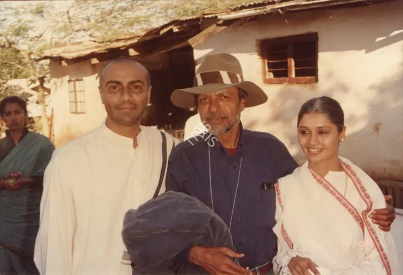 Mehta, Ashok (Cinematographer), The Making of the Mahatma, 1996 | Working Still | CinemaEducation | 00675725