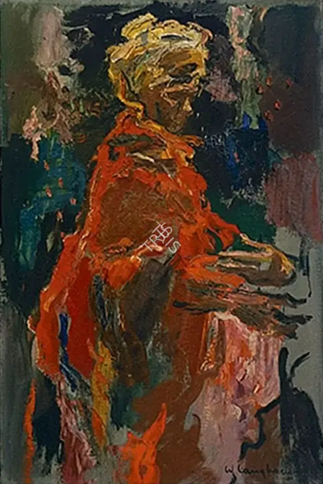 Langhammer, Walter (Artist). Untitled, n.d. | Painting