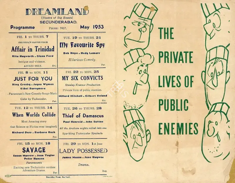 Fregonese, Hugo (Director), My Six Convicts, 1952 | Handbill | CinemaEducation | 00893978
