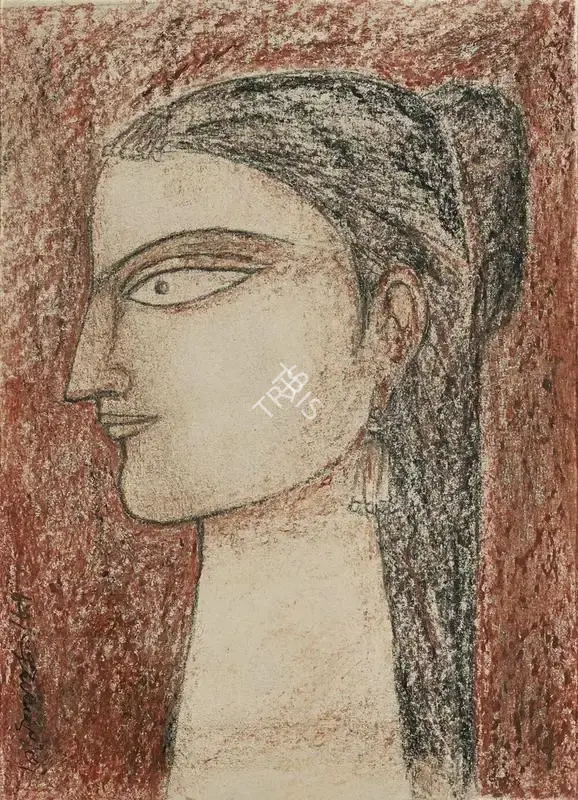 Pyne, Ganesh (Artist). Untitled, 1987 | Painting
