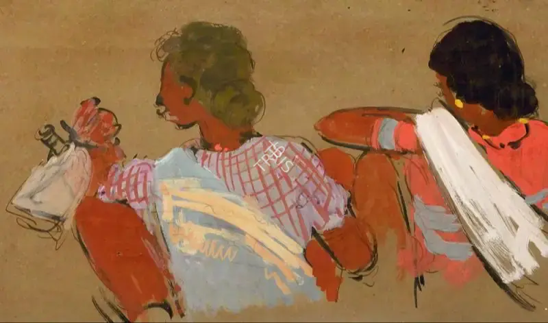 Bendre, N.S. (Artist). Untitled, n.d. | Painting