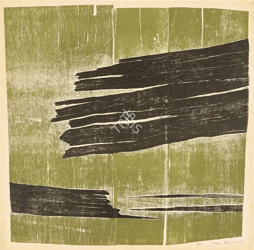 Hashmi, Zarina (Artist). Wall, 1970 | Print