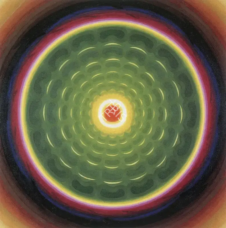 De, Biren (Artist). August '90, 1990 | Painting