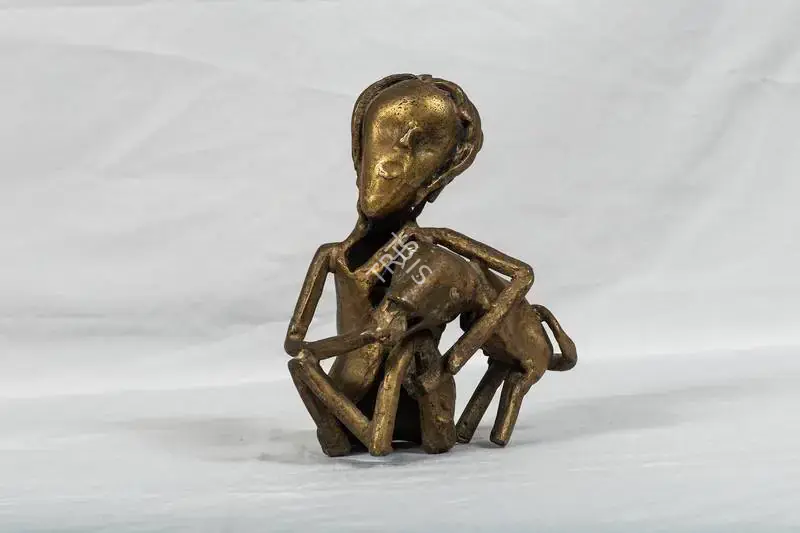 Hore, Somnath (Artist). Friends. Bronze, n.d. | Sculpture  | 00860055