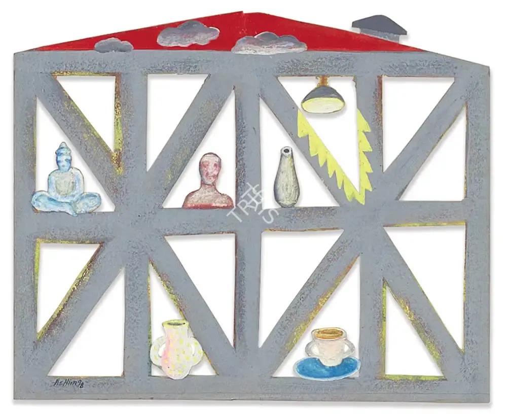 Purkayastha, Ashim (Artist). Untitled, 1998 | Painting
