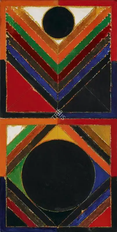 Raza, S.H. (Artist). Tree & Bindu, 1990 | Painting