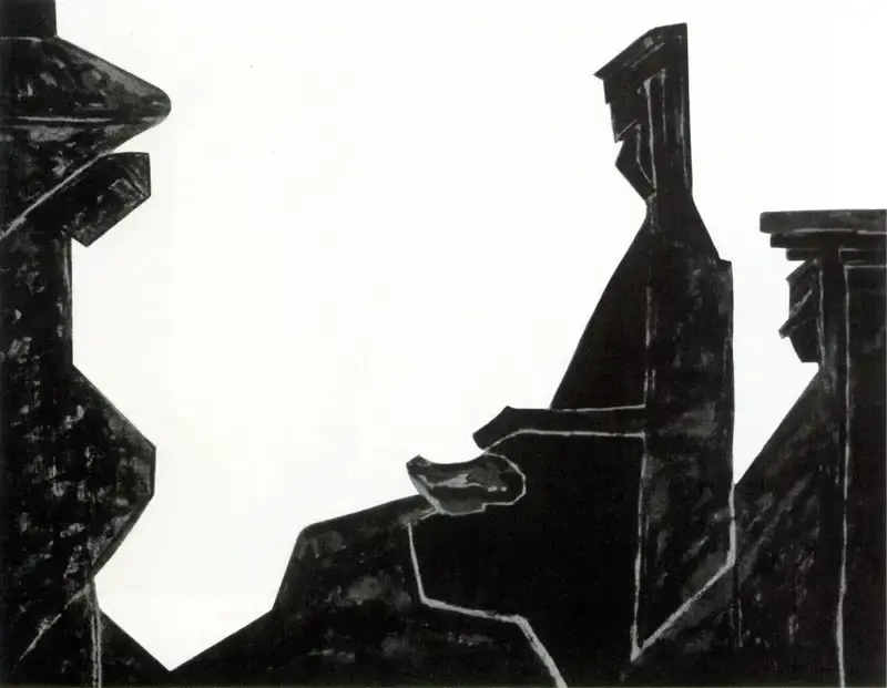 Tagore, Rabindranath (Artist). Untitled. n.d. | Marg, December 2022 - March 2023 | Painting | FineArts | 00675311