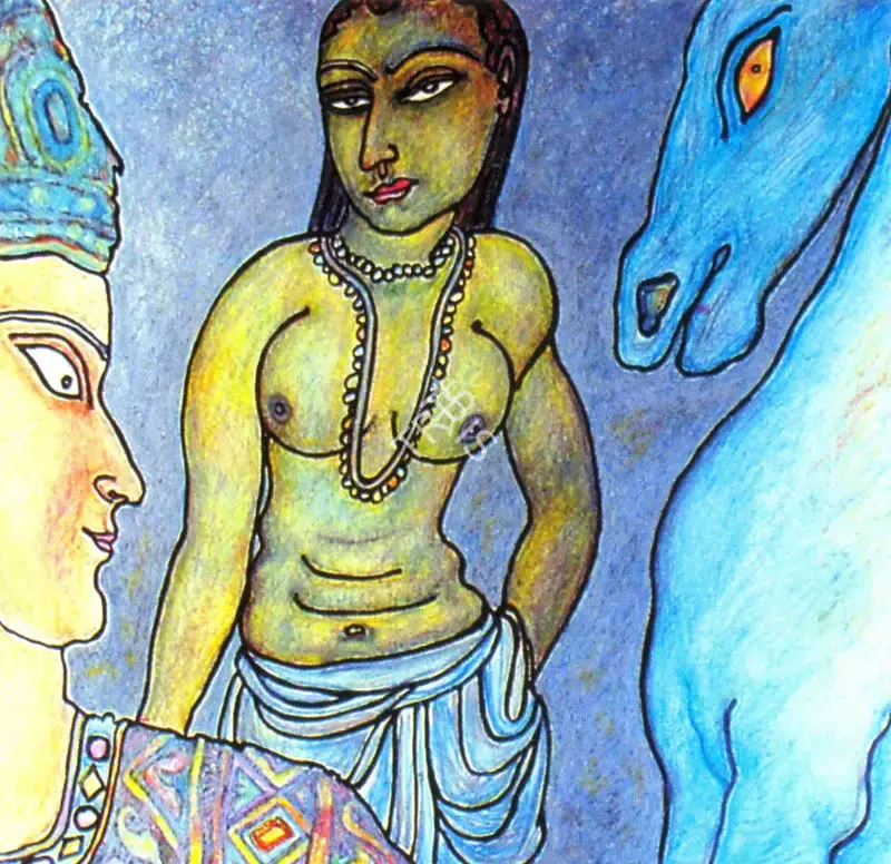 Chowdhury, Jogen (Artist). Untitled, n.d. | Drawing