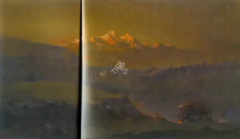 Roy Chowdhury, D.P. (Artist). Landscape. Oil on soft board, n.d. | Painting | FineArts | 00756087