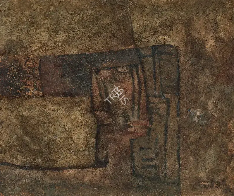 Gujral, Satish (Artist). Untitled, n.d. | Painting