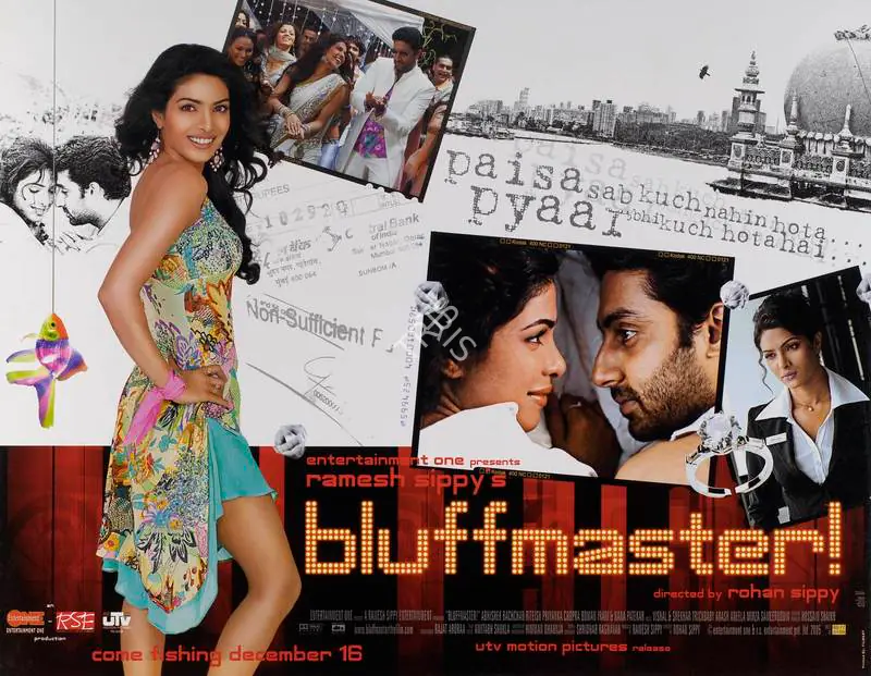 Sippy, Ramesh (Producer), Bluffmaster, 2005 | Lobby Card | CinemaEducation | 00783107