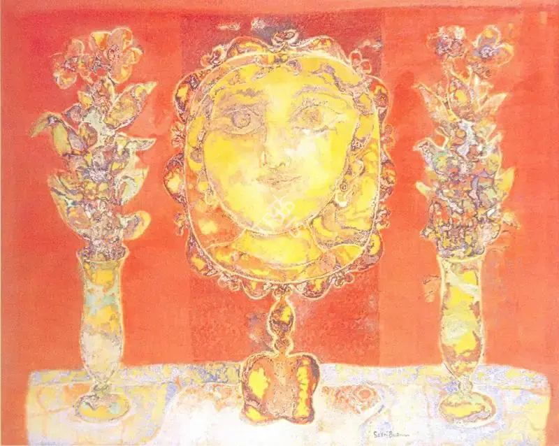Burman, Sakti (Artist). Untitled, n.d. | Painting