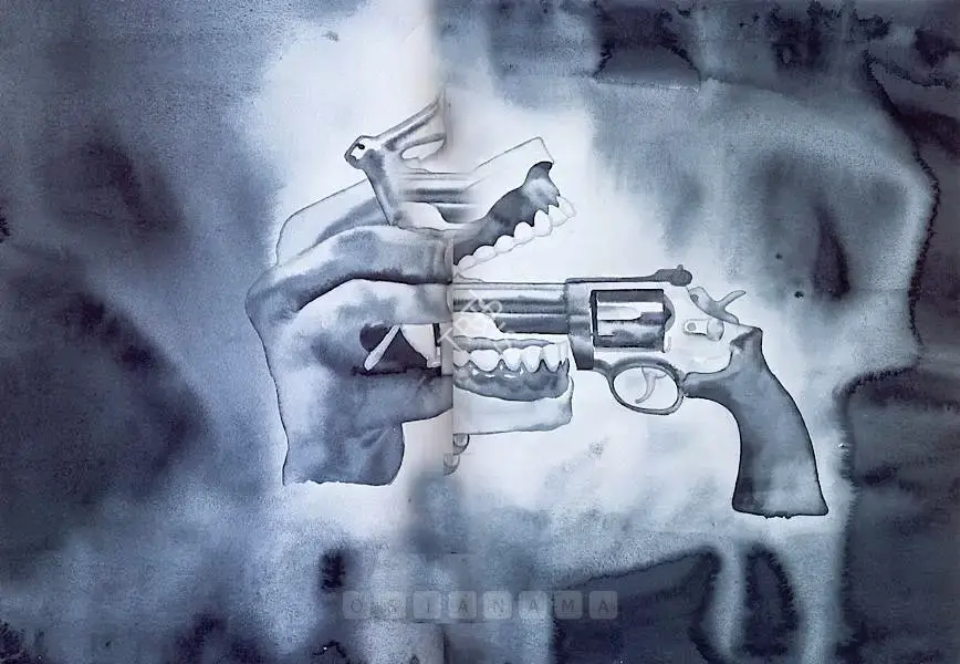 Santhosh, T.V. (Artist). Untitled, 2007 | Painting