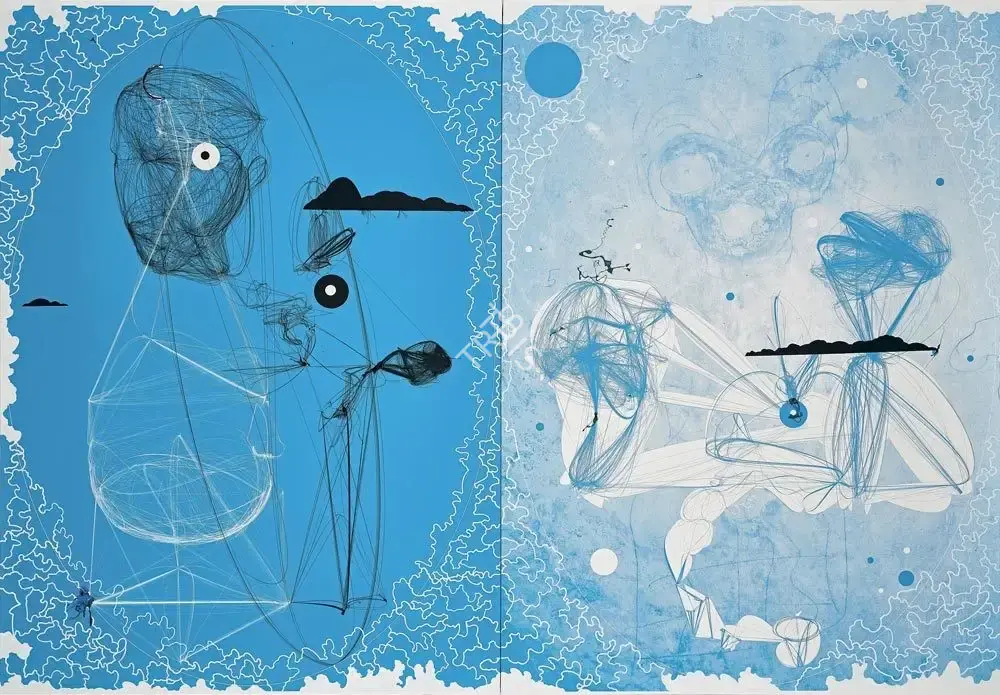 Pande, Aditya (Artist). Cryogenic Fever, n.d. | Painting